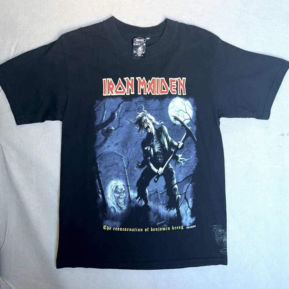 Vintage iron maiden tee